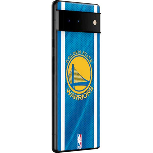 NBA Golden State Warriors Jersey Google Pixel 6 Skin